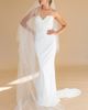 Brides & Hairpins Brides & Hairpins Arwen Imitation Pearl Cathedral Veil (Nordstrom Exclusive) - 4