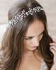 Brides & Hairpins Brides & Hairpins Bianca Crystal Halo & Sash - 2