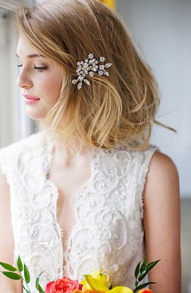 Brides & Hairpins Brides & Hairpins 'Caprice' Jeweled Hair Comb