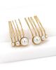 Brides & Hairpins Brides & Hairpins Feya Set of 2 Imitation Pearl Hair Combs - 1