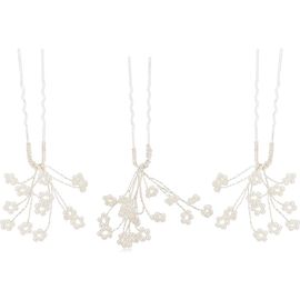 Brides & Hairpins Brides & Hairpins Gracie Set of 3 Imitation Pearl Hair Pins