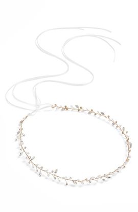 Brides & Hairpins Brides & Hairpins Lucina Crystal Halo & Sash
