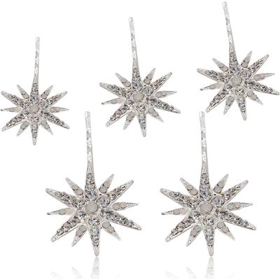 Brides & Hairpins Brides & Hairpins Nola Set of 5 Star Hair Pins