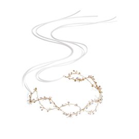Brides & Hairpins Brides & Hairpins Octavia Pearl & Jeweled Halo & Sash