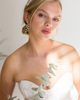 Brides & Hairpins Brides & Hairpins Parthena Crystal & Imitation Pearl Crown (Nordstrom Exclusive) - 4