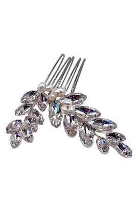 Brides & Hairpins Brides & Hairpins Raquel Crystal & Freshwater Pearl Hair Comb