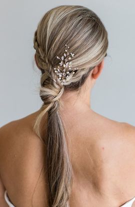 Brides & Hairpins Brides & Hairpins Sabra Freshwater Pearl & Crystal Hair Pin (Nordstrom Exclusive)