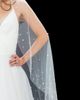 Brides & Hairpins Brides & Hairpins Verity Freshwater Pearl Edge Fingertip Veil - 3