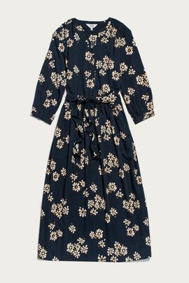 Bridge & Burn Bridge & Burn Fiona Self Belted Midi Dress