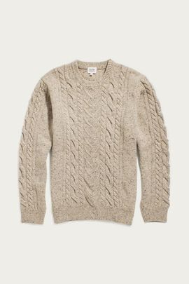 Bridge & Burn Bridge & Burn Ludlow Cable Knit Wool Blend Sweater