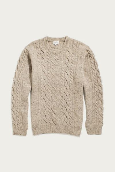 Bridge & Burn Bridge & Burn Ludlow Cable Knit Wool Blend Sweater