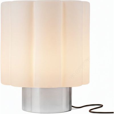 Brightech Brightech Addison 9" Chrome Matte Glass