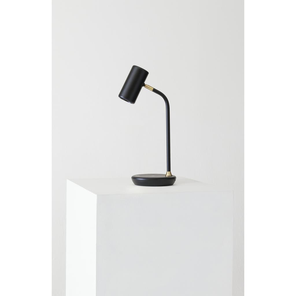 Brightech Brightech Ezra 16.5" Modern LED Reading Table Lamp with Built-in Wireless Charging Pad