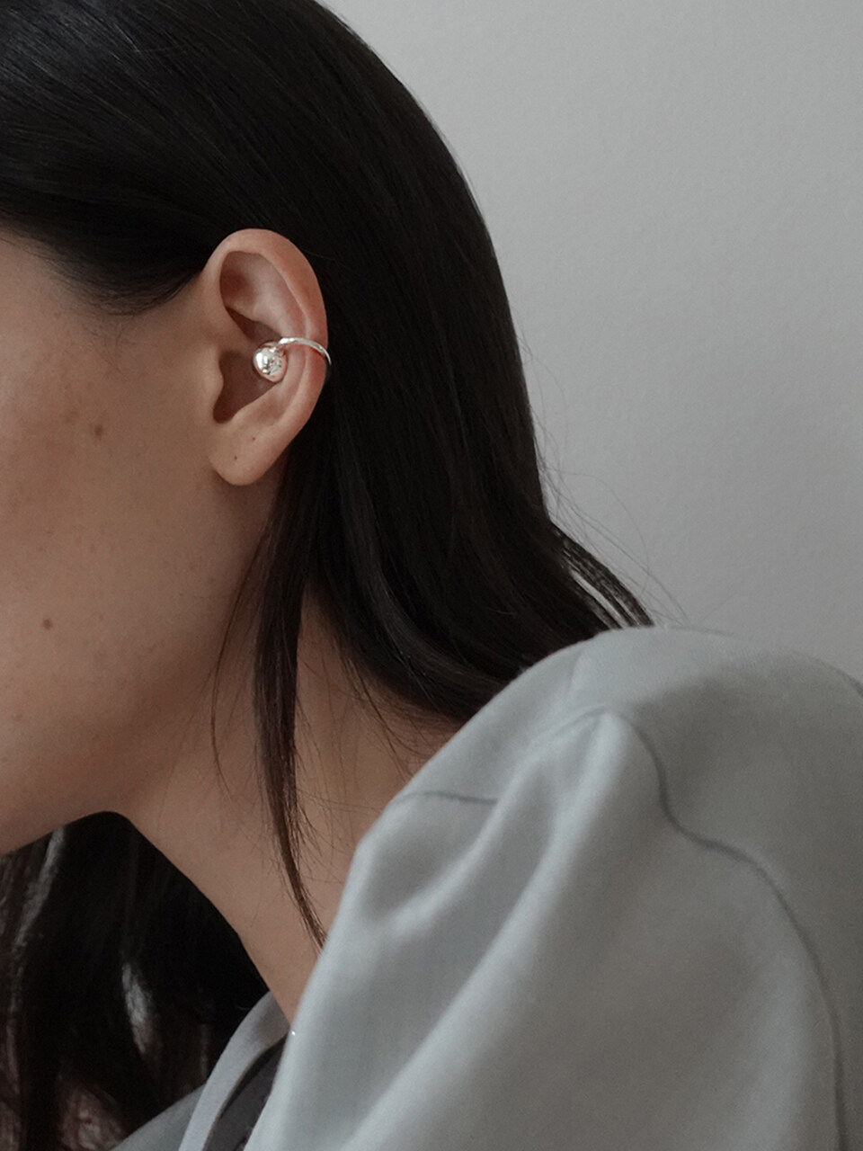 BRILLPIECE Ball Earcuff