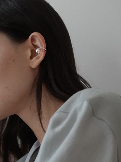 BRILLPIECE Ball Earcuff