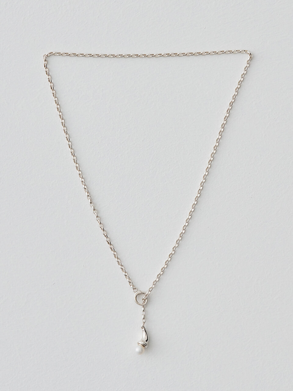 BRILLPIECE Pearl Bud Necklace