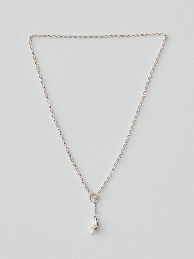 BRILLPIECE Pearl Bud Necklace