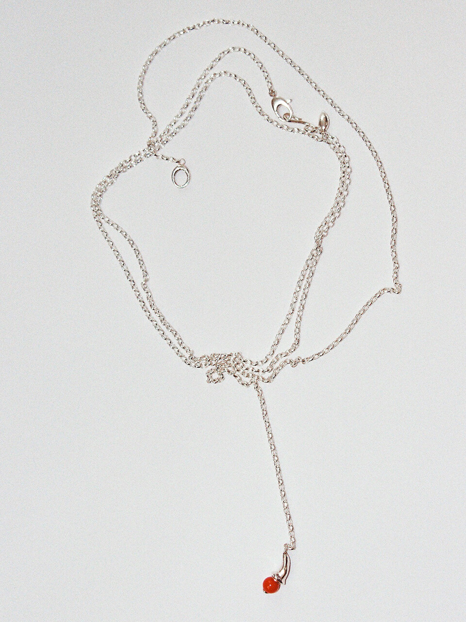 BRILLPIECE Red Bud Necklace