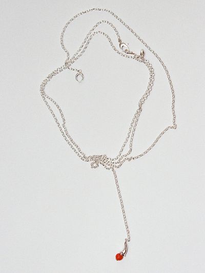 BRILLPIECE Red Bud Necklace