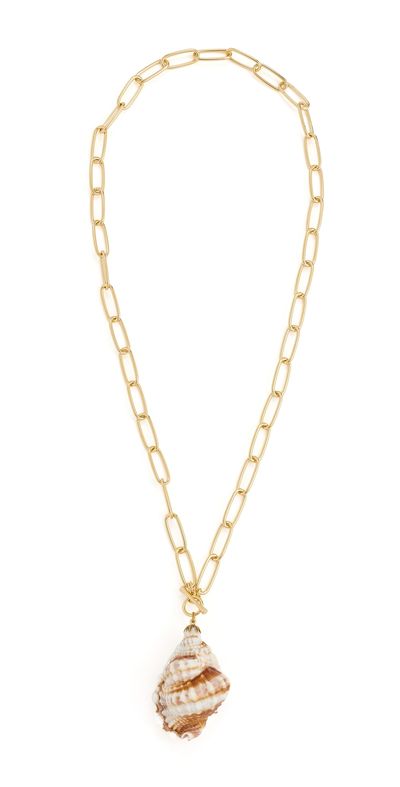 Brinker + Eliza Brinker + Eliza Augusta Necklace Gold/Shell One