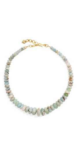 Brinker + Eliza Brinker + Eliza Blue Lagoon Necklace Amazonite One