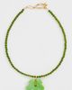 Brinker + Eliza Brinker + Eliza Groovy Necklace Green Multi One - 2