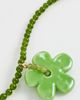 Brinker + Eliza Brinker + Eliza Groovy Necklace Green Multi One - 4