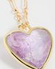 Brinker + Eliza Brinker + Eliza Lovey Necklace Amethyst One - 5