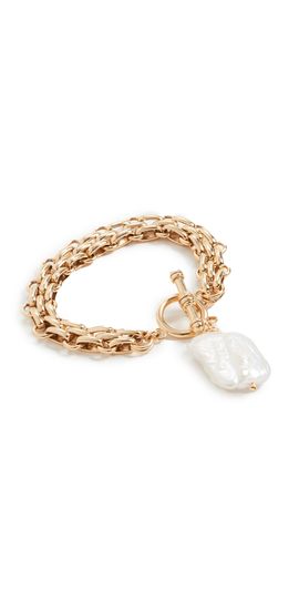 Brinker + Eliza Brinker + Eliza Penny Bracelet Gold One
