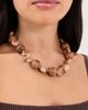 Brinker + Eliza Brinker + Eliza Sandy Cove Necklace Gemstone/Wood Multi One - 3