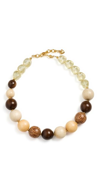 Brinker + Eliza Brinker + Eliza Sorbet Necklace Honey Butter One