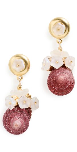 Brinker + Eliza Brinker + Eliza Strawberry Sunset Earrings Strawberry Multi One