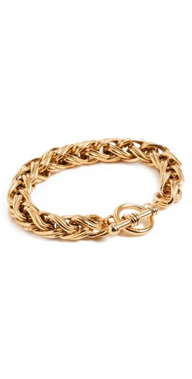 Brinker + Eliza Brinker + Eliza Twist Bracelet Gold One
