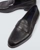 Brioni Brioni Appia grained leather penny loafers - 3