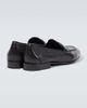 Brioni Brioni Appia grained leather penny loafers - 6