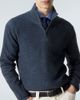 Brioni Brioni Cashmere and wool half-zip sweater - 5