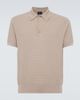 Brioni Brioni Cotton,  silk and cashmere polo shirt - 1