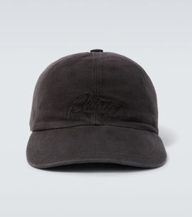 Brioni Brioni Cotton and cashmere baseball cap