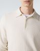 Brioni Brioni Cotton, silk, and cashmere polo sweater - 5
