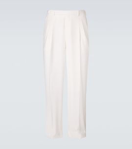 Brioni Brioni Elba wool straight pants