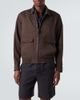Brioni Brioni Leather-trimmed silk blouson jacket - 2