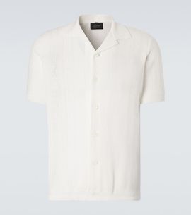Brioni Brioni Linen and cotton shirt