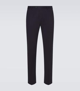 Brioni Brioni Pienza cotton-blend straight pants