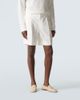 Brioni Brioni Pleated linen and cotton shorts - 3