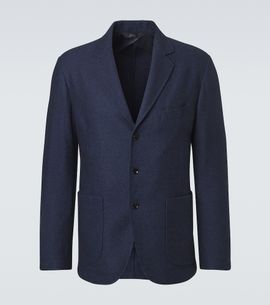 Brioni Brioni Silk and cashmere blazer