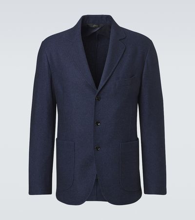 Brioni Brioni Silk and cashmere blazer