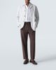 Brioni Brioni Striped cotton and linen blazer - 3