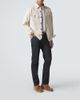Brioni Brioni Striped linen and cotton T-shirt - 2