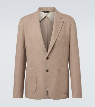 Brioni Brioni Wool and silk blazer