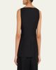 Brioni High-Neck Satin Wool Single-Breasted Vest - 3